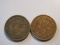 Foreign Coins:  Hong Kong 1956 & 1957 10 Cents