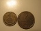 Foreign Coins:  Russia/USSR 1985 1 & 1986 2 Kopeks