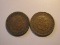 Foreign Coins: 1947 & 1953 Spain Pesetas