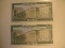 Foreign Currency: 2x1986 consecutive Numbers Lebanon 5 Livres (UNC)