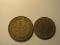 Foreign Coins:  1950 Germany 5 & 10 Pfennigs