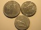 Foreign Coins: Italy 1961 100,1980 50 & 1956 10 Lires