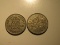 Foreign Coins: 1948 & 1957 Great Britain 6 Pences