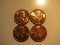 US Coins: 4xBU/Clean 1973-D pennies
