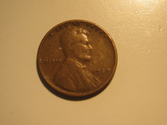 US Coins: 1x1927-S Wheat penny