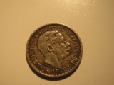 Foreign Coins:   1901 Luxemburg 10 Centimes
