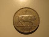Foreign Coins:  1966  Ireland Shilling