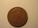 Foreign Coins: 1969 Fiji 2 Cents