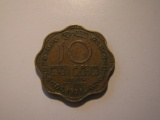 Foreign Coins: 1971 Ceylon 10 Cents