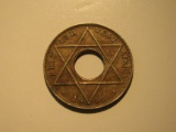 Foreign Coins: WWII 1944 British West Africa 1/10 Penny