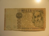 Foreign Currency: 1982 Italy 1,000 Lire