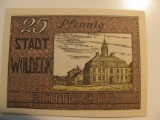 Foreign Currency: 1922 Germany 25 Pfennig Notgeld (UNC)