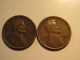 US Coins: 2x1929-D Wheat Pennies