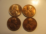 US Coins: 4xBU/Clean 1970-S pennies