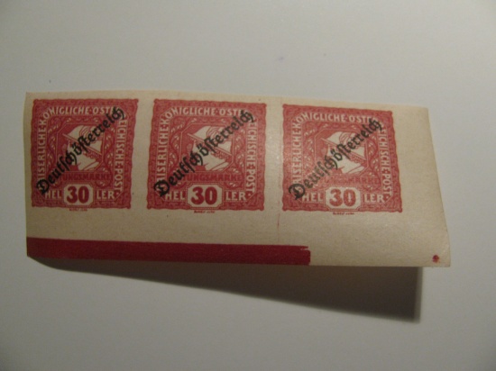 3 Austria Unused  Stamp(s)