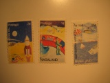 3 Nagaland Unused  Stamp(s)