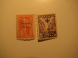 2 Greece Unused  Stamp(s)