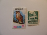 2 Mexico Unused  Stamp(s)