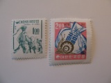 2 Korea Unused  Stamp(s)