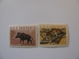 2 Albania Unused  Stamp(s)