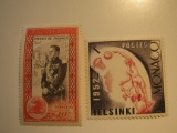 2 Monaco Unused  Stamp(s)