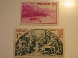 2 Monaco Unused  Stamp(s)