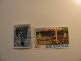 2 Nicaragua Unused  Stamp(s)