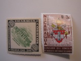 2 Nicaragua Unused  Stamp(s)