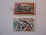 2 Niger Unused  Stamp(s)