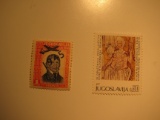 2 Yugoslavia Unused  Stamp(s)