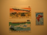 3 Upper Volta Unused Stamp(s)