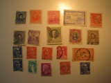 Vintage Used stamps set of: Chile & France