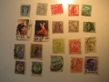 Vintage Used stamps set of: India & Romania