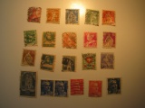 Vintage Used stamps set of: Switzerland & France