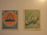 2 El Salvador Unused  Stamp(s)