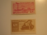 2 Brazil Unused  Stamp(s)