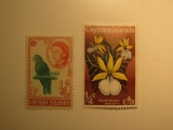 2 Cayman Islands Unused  Stamp(s)