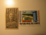2 Congo Unused  Stamp(s)