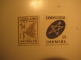 2 Denmark Unused  Stamp(s)