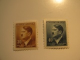 2 Nazi Moravia Unused  Stamp(s)