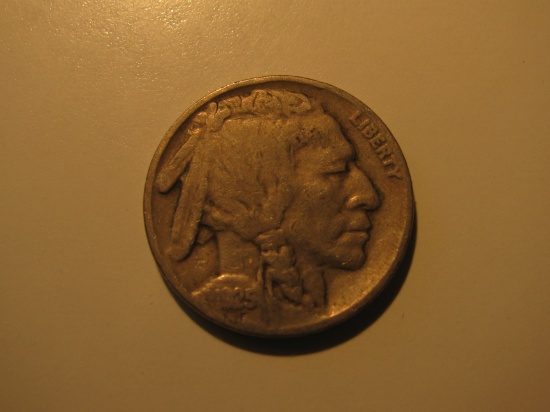 US Coins: 1x1925 Buffalo 5 Cents