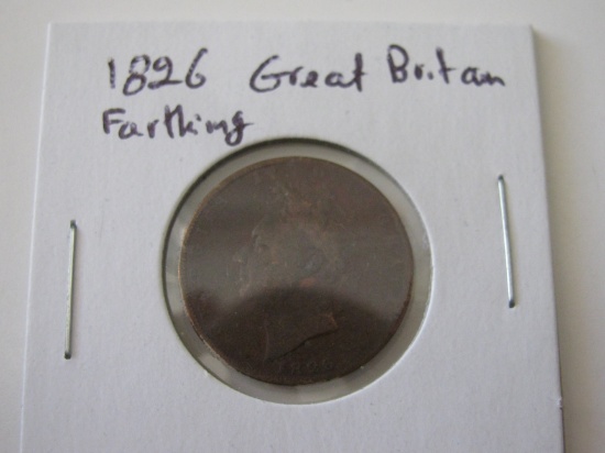 1826 Great Britain Farthing