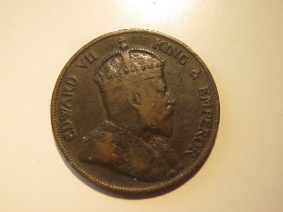 1902 Hong Kong 1 Cent