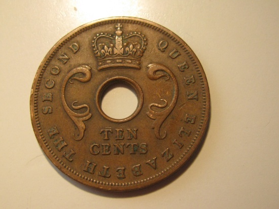 1956 East Africa 10 Cents