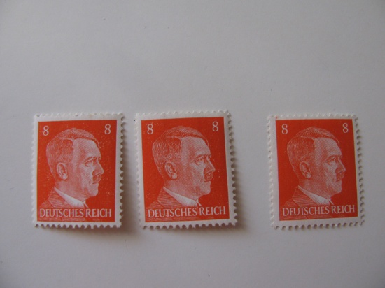 3 Nazi Germany Unused Stamp(s)