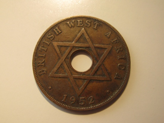 1952 British West Africa 1 Penny