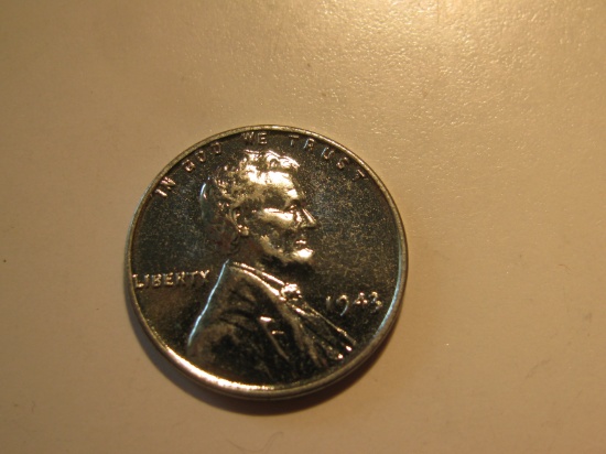US Coins: 1xBU/Clean 1943 Wheat penny