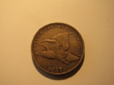 1857 USA Flying Eagle Cent
