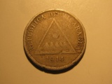 1914  Nicaragua 5 Centavos