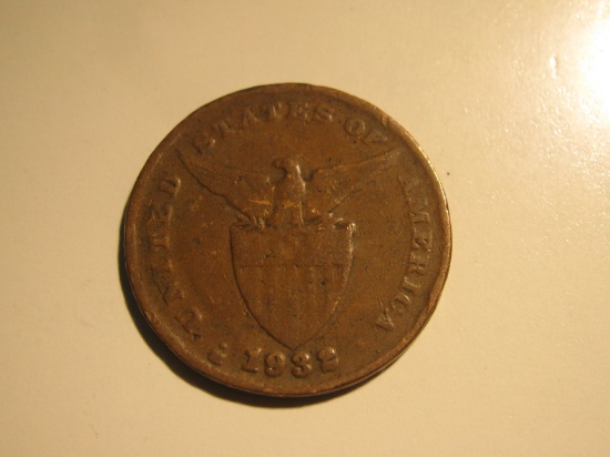 1932 Phillipines (Under USA Protection) 1 Centavo